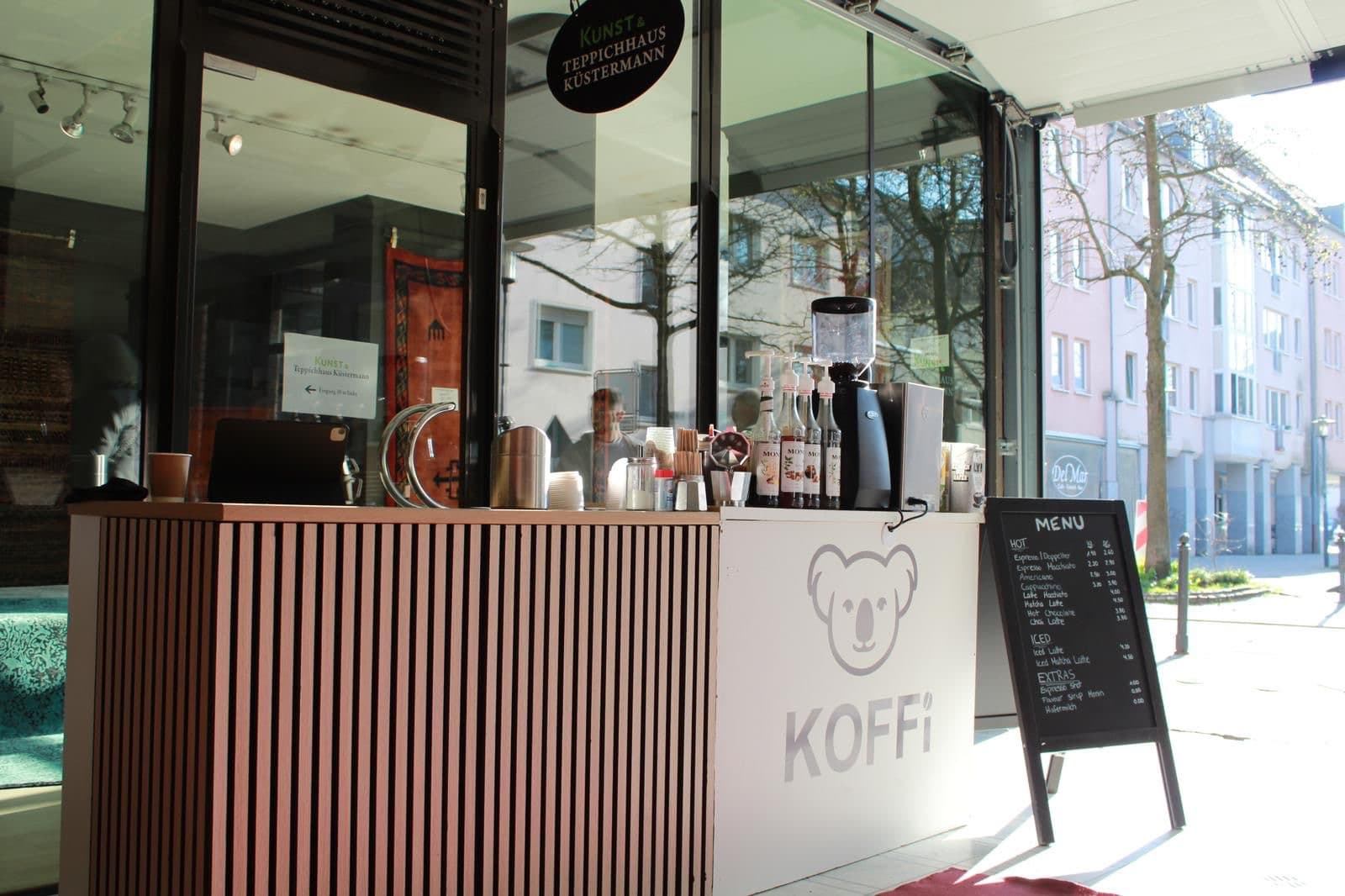 Kaffee-Catering im Einsatz
